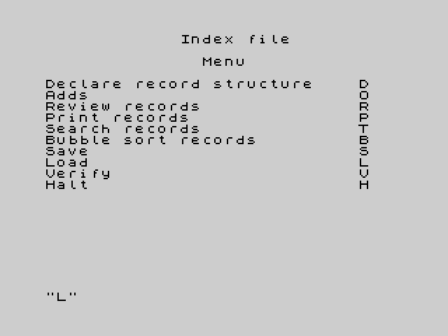 Index File image, screenshot or loading screen