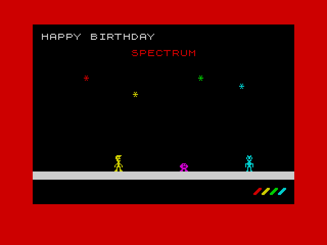 Happy Birthday Spectrum 35 image, screenshot or loading screen