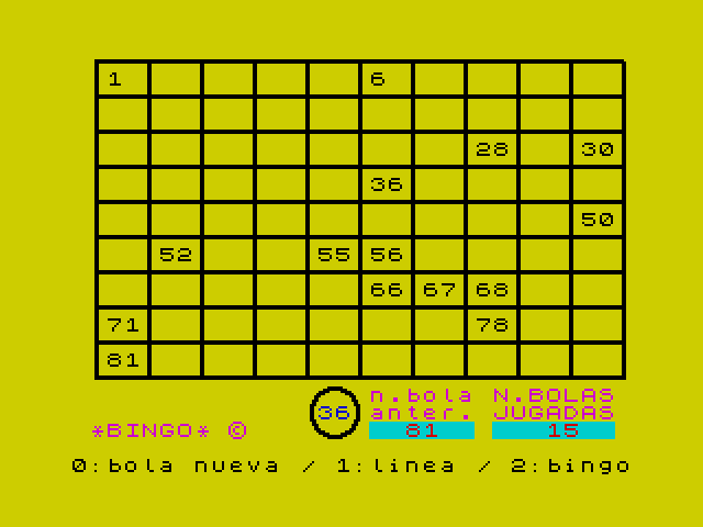 Bingo [4] image, screenshot or loading screen