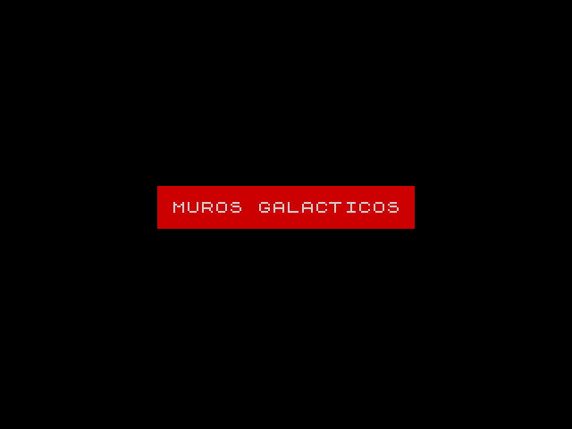 Muros Galácticos image, screenshot or loading screen
