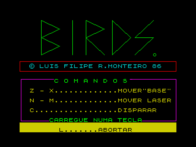 Pássaros image, screenshot or loading screen