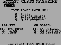 Byte Power issue 1988-02 image, screenshot or loading screen