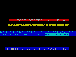 Lerm Tape Copier 4.2 image, screenshot or loading screen