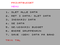 Privat Budget image, screenshot or loading screen