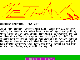 Spectraxx issue 11 image, screenshot or loading screen