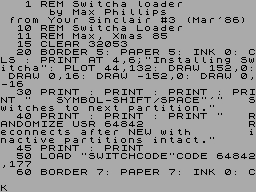DigiTape - Your Sinclair issue 03 image, screenshot or loading screen