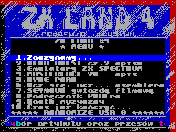 ZX Land issue 4 image, screenshot or loading screen
