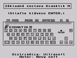 Didaktik M - Úvodná kazeta image, screenshot or loading screen