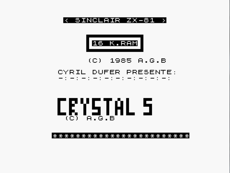 Crystal 5 image, screenshot or loading screen