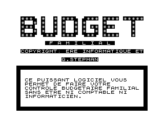 Budget Familial image, screenshot or loading screen