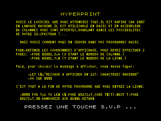 HyperPrint image, screenshot or loading screen