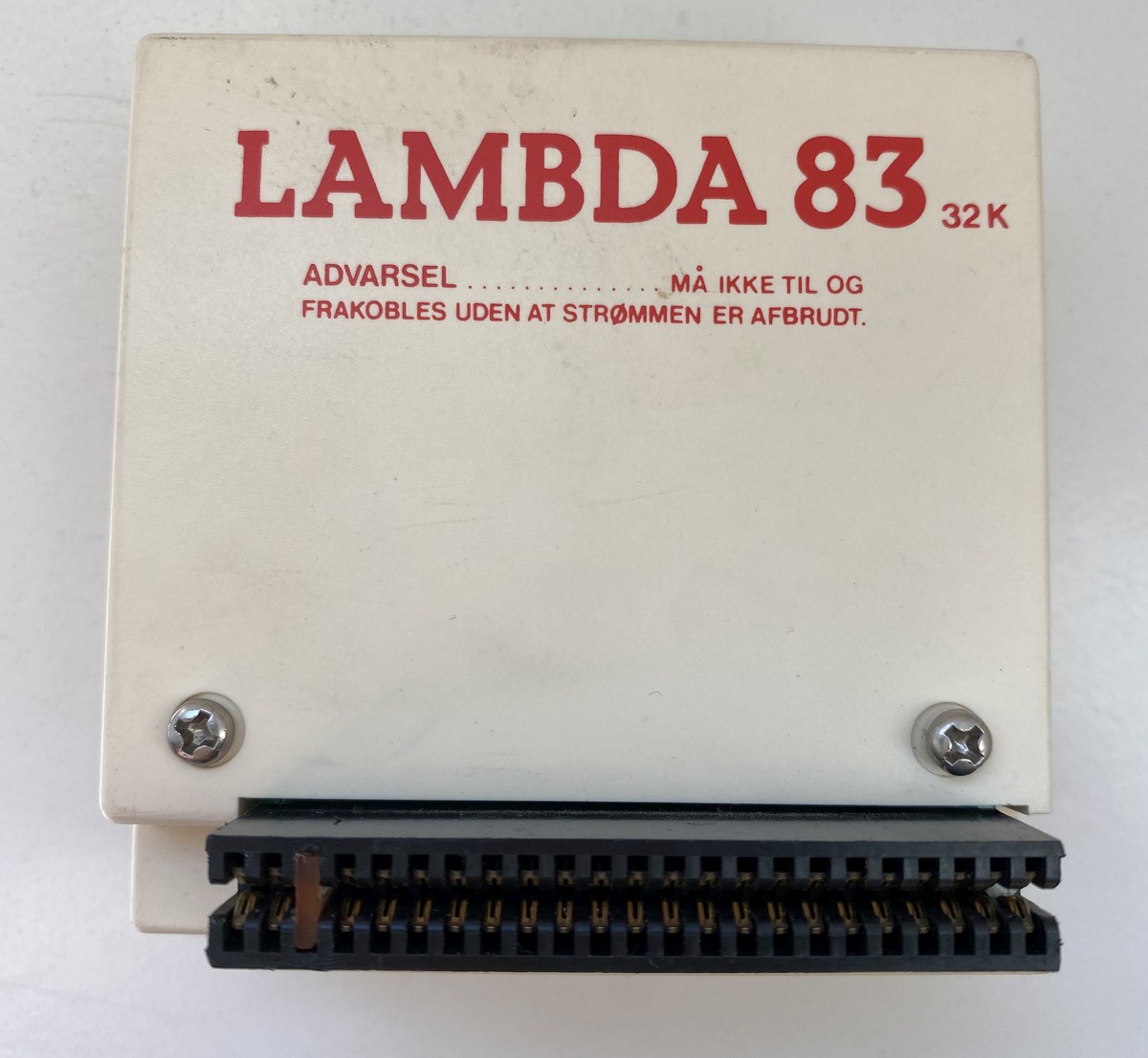 Lambda 8300 32K RAM image, screenshot or loading screen